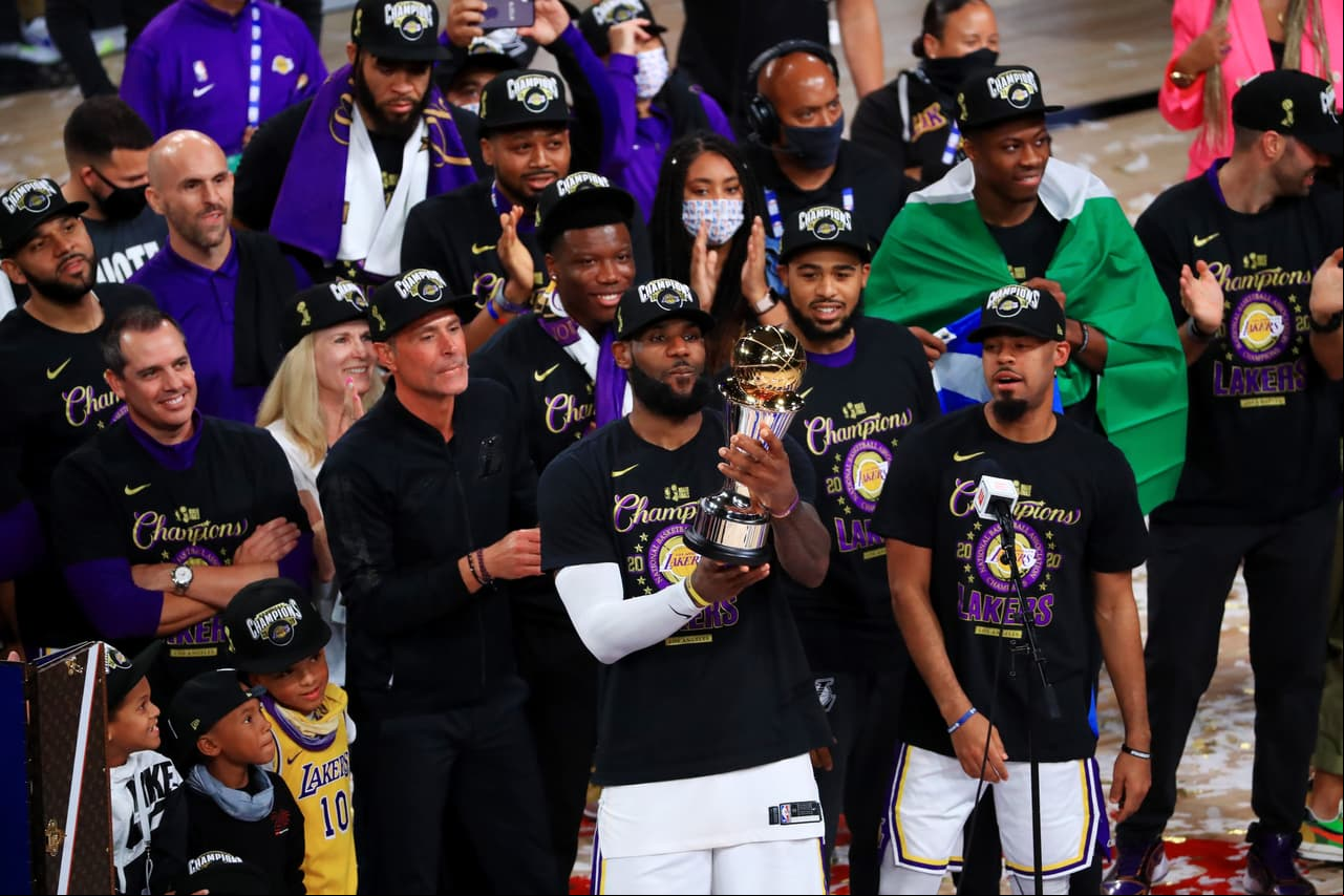 LeBron James elegido como MVP de las NBA Finals 2020
