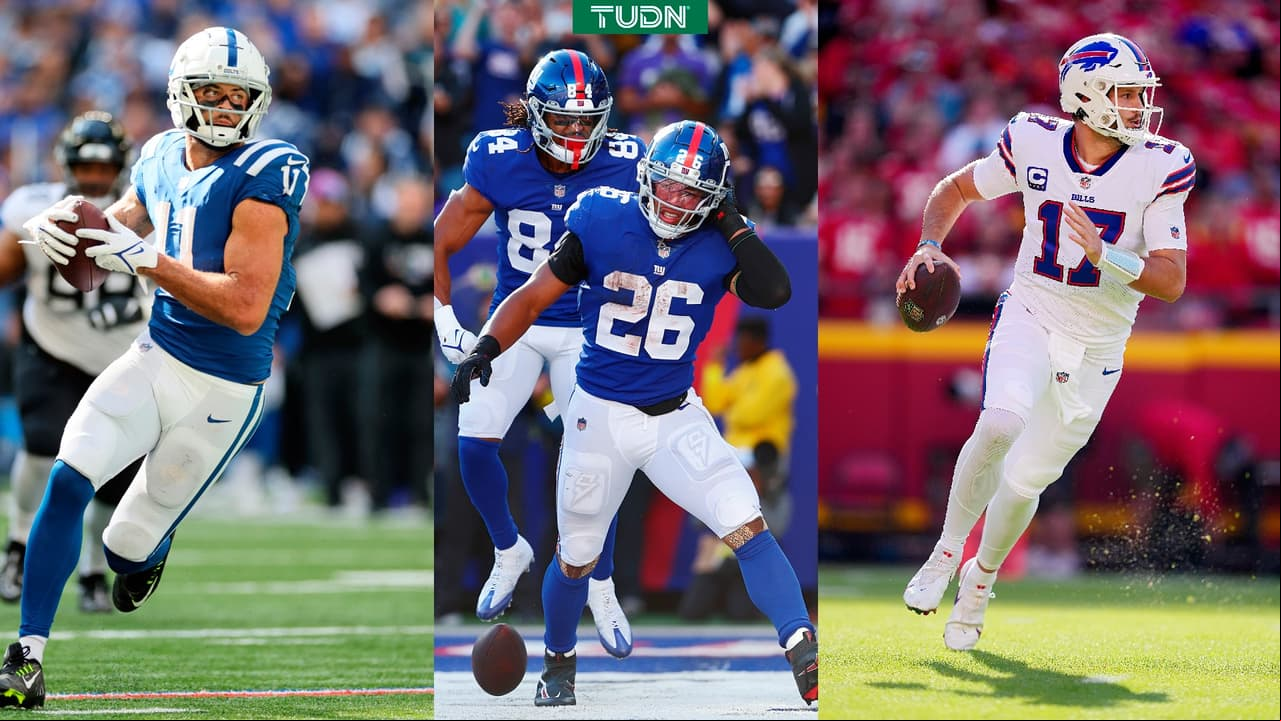 NFL Fantasy rankings, Semana 6: mejores y peores de los partidos de hoy