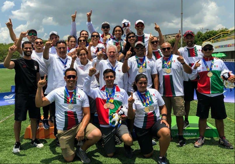 México se despide de los  JCC con una plata y tres bronces en Tiro Con Arco