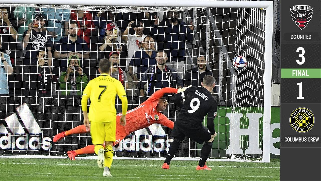 Lucho Acosta y Wayne Rooney en plan letal se encargan de vengarse del Columbus Crew