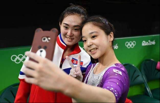 Corea del Norte y Corea del sur, una selfie sin fronteras.