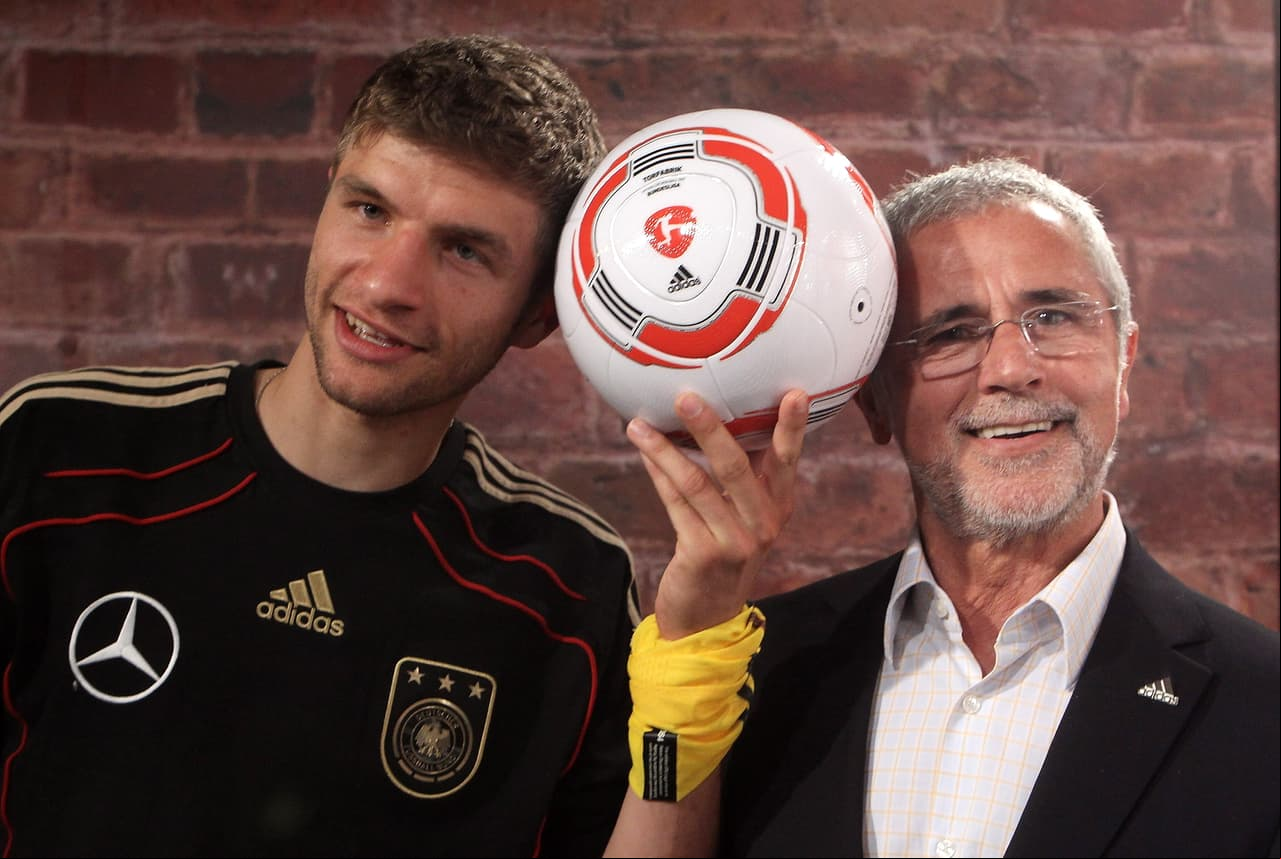 Gerd Müller es el referente de Thomas Müller. De hecho, sus récords como goleador a nivel de selecciones estuvieron arriba durante décadas hasta la aparición de Ronaldo y de Messi.