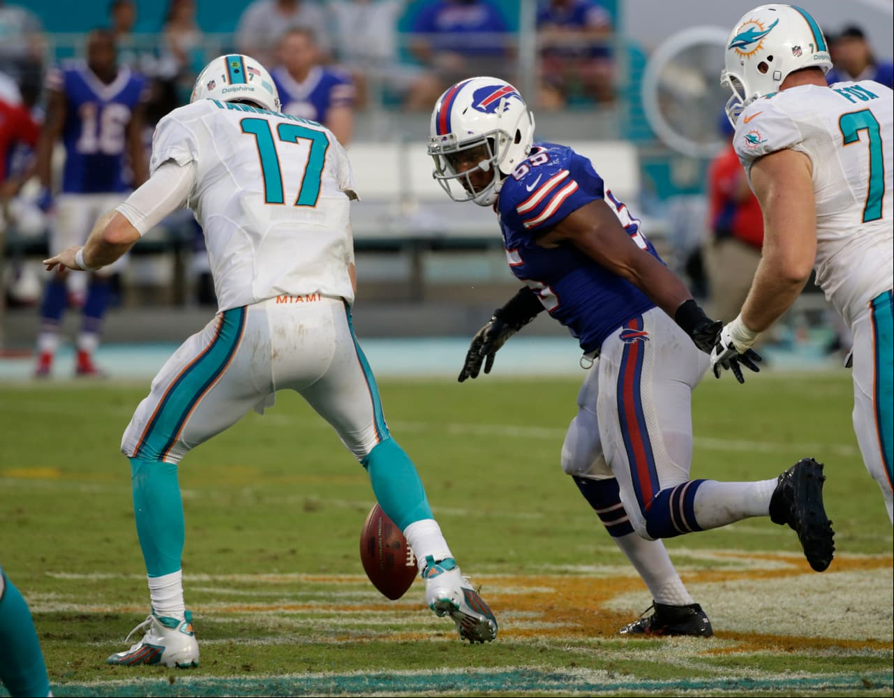 Los Buffalo Bills destrozaron a los Miami Dolphins y los derrotaron 41-14 en la semana 3 de la NFL, he aquí las mejores imágenes del partido.