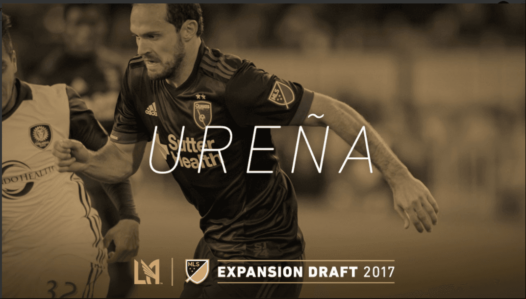 Marco Ureña LAFC Expansion Draft