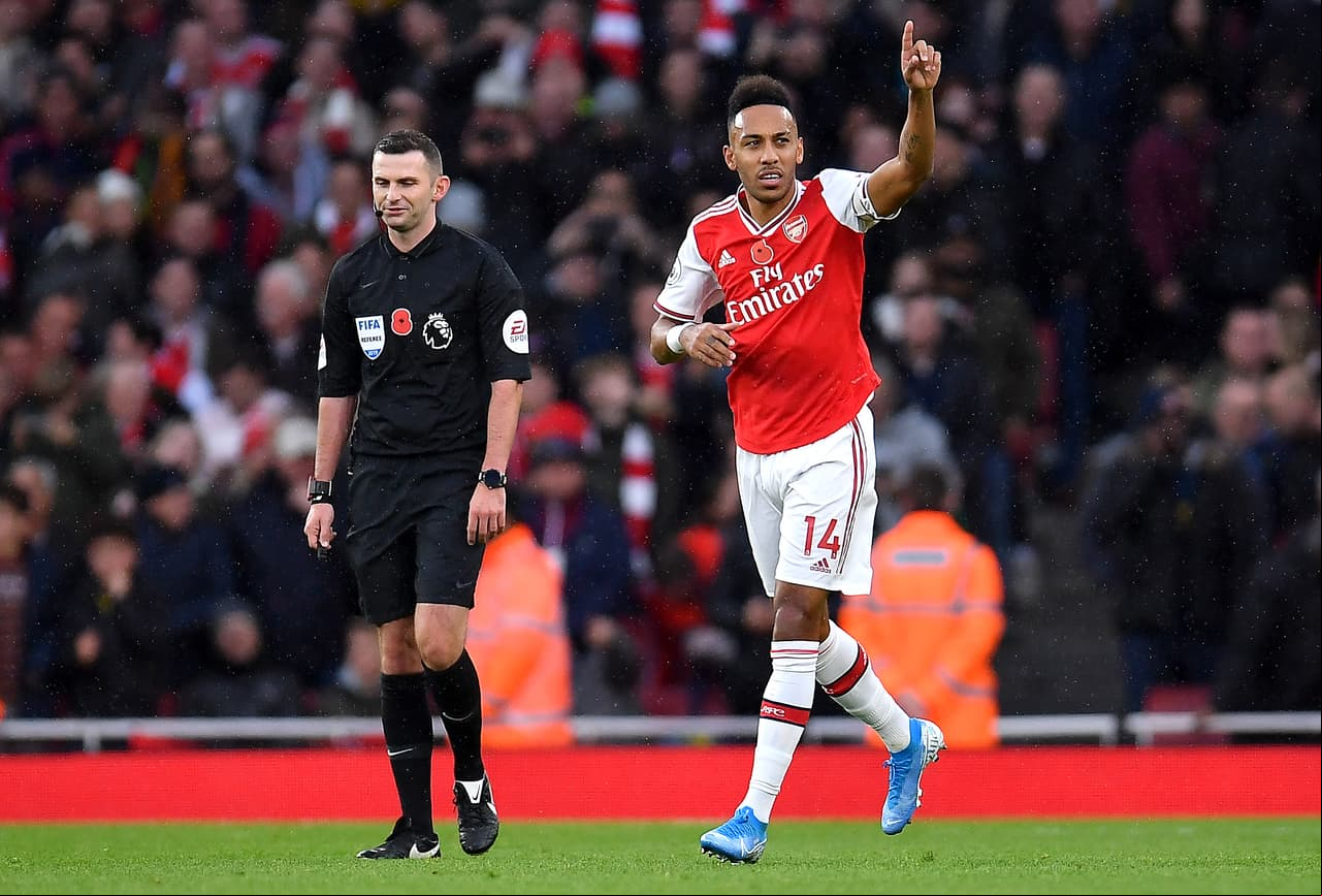 Aubameyang (21’) abrió el marcador y Raúl Alonso Jiménez (76’) empató el encuentro.