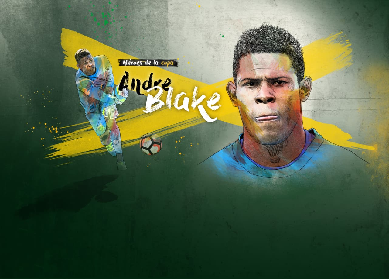 Andre Blake Gold Cup Soccer Player
