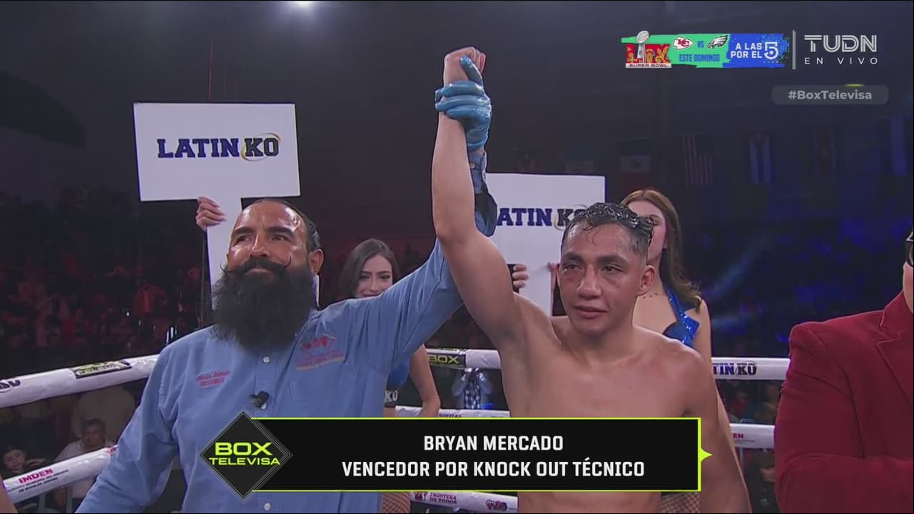 Bryan Mercado salió con el puño en alto.