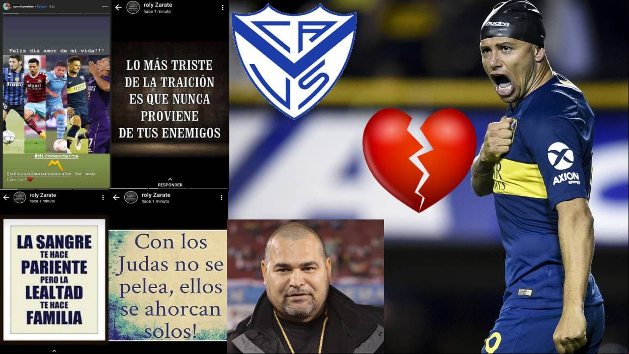 ¡Cronología de una guerra! Mauro Zárate ‘minimiza’ a su ex, Vélez, y recibe la furia de Chilavert