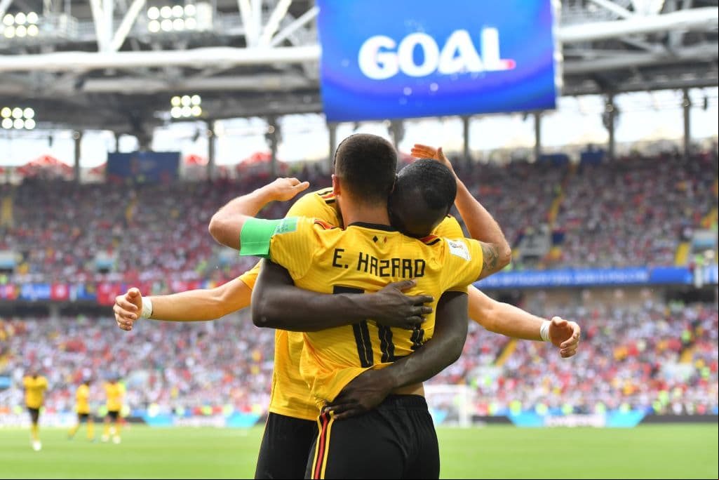 Lukaku tiene como gran socio en el ataque a Eden Hazard y gracias a eso ha sobresalido en la selección.