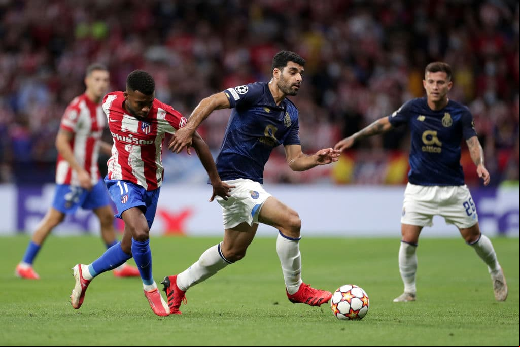 Atlético de Madrid no hace pesar su localía y empatan 0-0 frente al Porto, Antoine Griezman volvió a ver minutos con los charrúas dentro de la UEFA Champions League.
