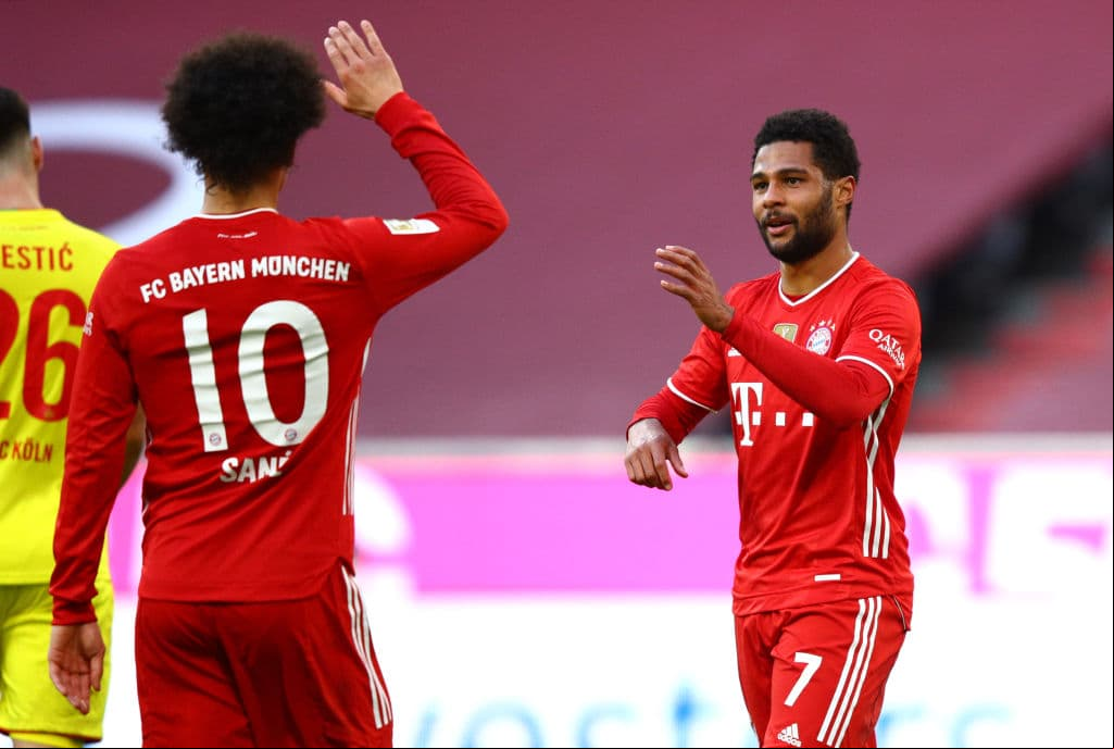 Choupo-Moting (18’), Lewandowski (33’, 65’) y Gnabry (82’, 86’) sentenciaron el cotejo. Por Colonia marcó Ellyes Skhiri (49’). Los bávaros se mantienen en la cima con 52 unidades.