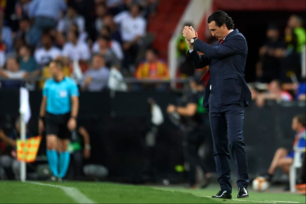 Unai Emery, DT del Asenal.