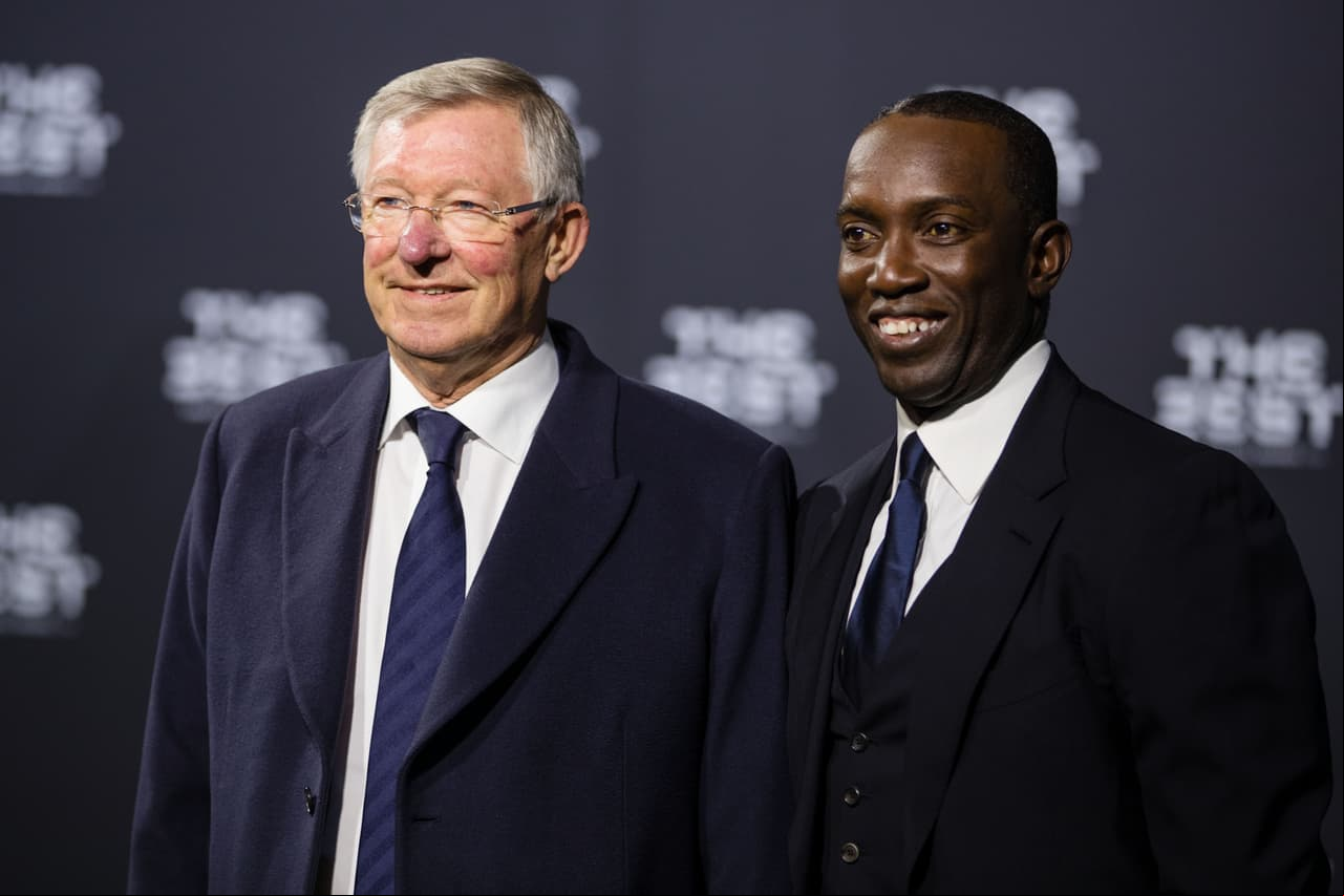 El exdirector técnico del Manchester United, Alex Ferguson.