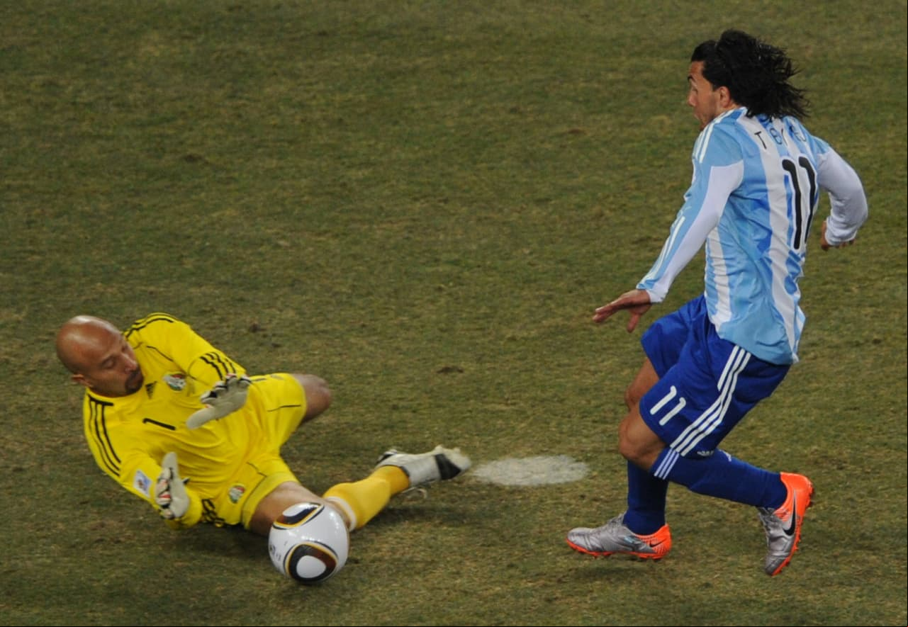 Con el Tri, el 'Conejo' llegó hasta los octavos de final, en donde Argentina los eliminó con un 3-1 y un Lionel Messi, y compañía en gran momento.
