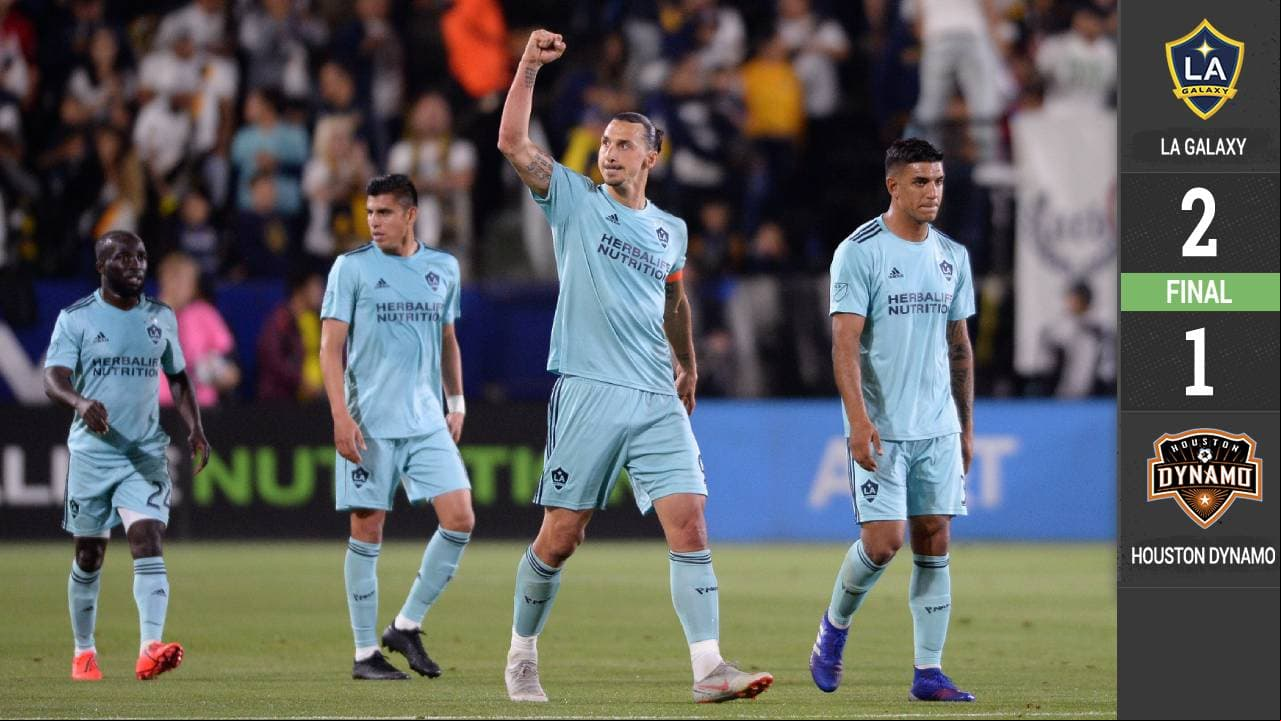 ¡Rumbo a la cima! Zlatan y Polenta dan victoria al LA Galaxy tras quitar invicto al Dynamo