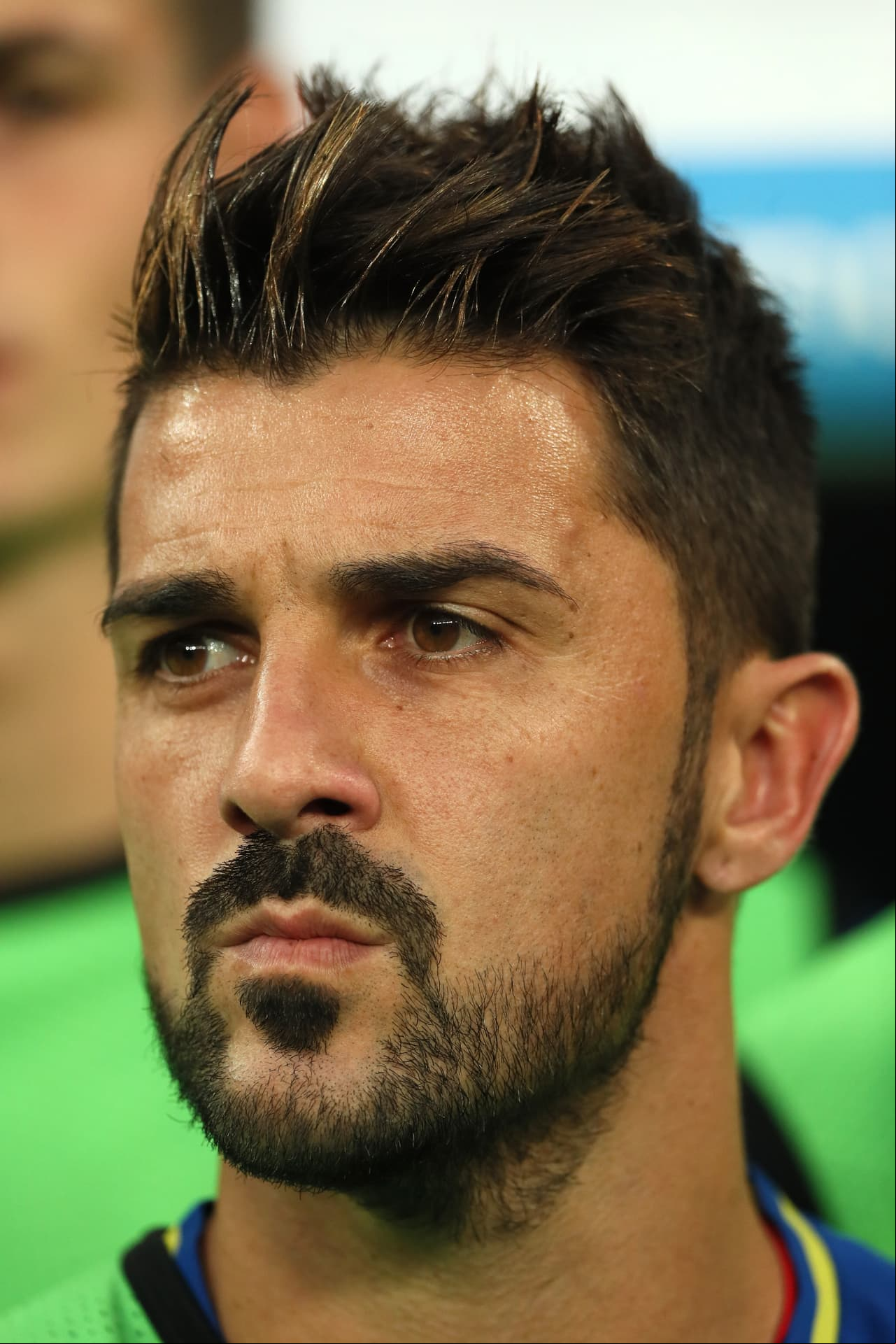 Una de las novedades del partido era la inclusión del 
<i>Guaje </i>David Villa, quien volvía a ser parte de la 'Roja'.