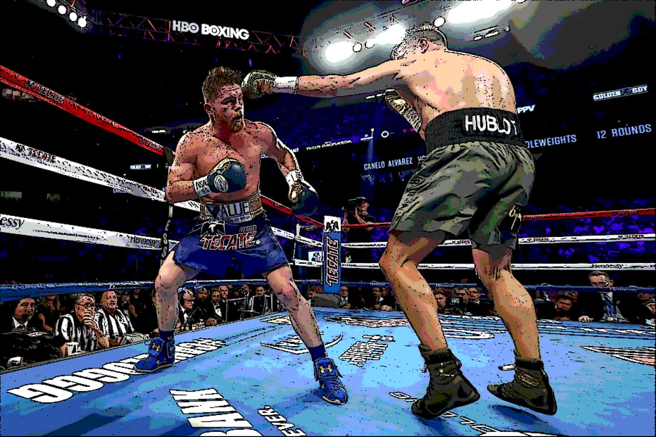 Round 11 - No hubo un claro ganador. Golovkin siguió presionando y ‘Canelo’ escapando de las cuerdas.
<br>
