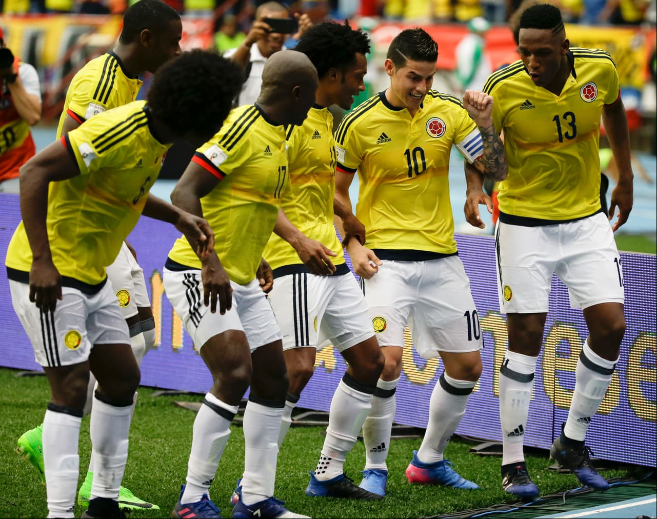 5. Colombia (1,348 puntos)
