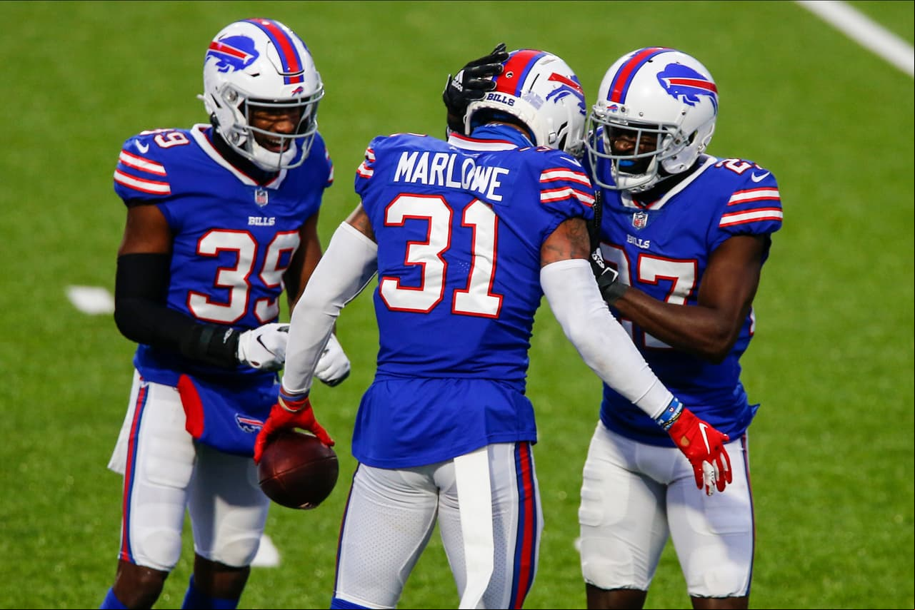 Cam Newton erra en el último segundo y los Patriots caen 21-24 en su visita a Buffalo.