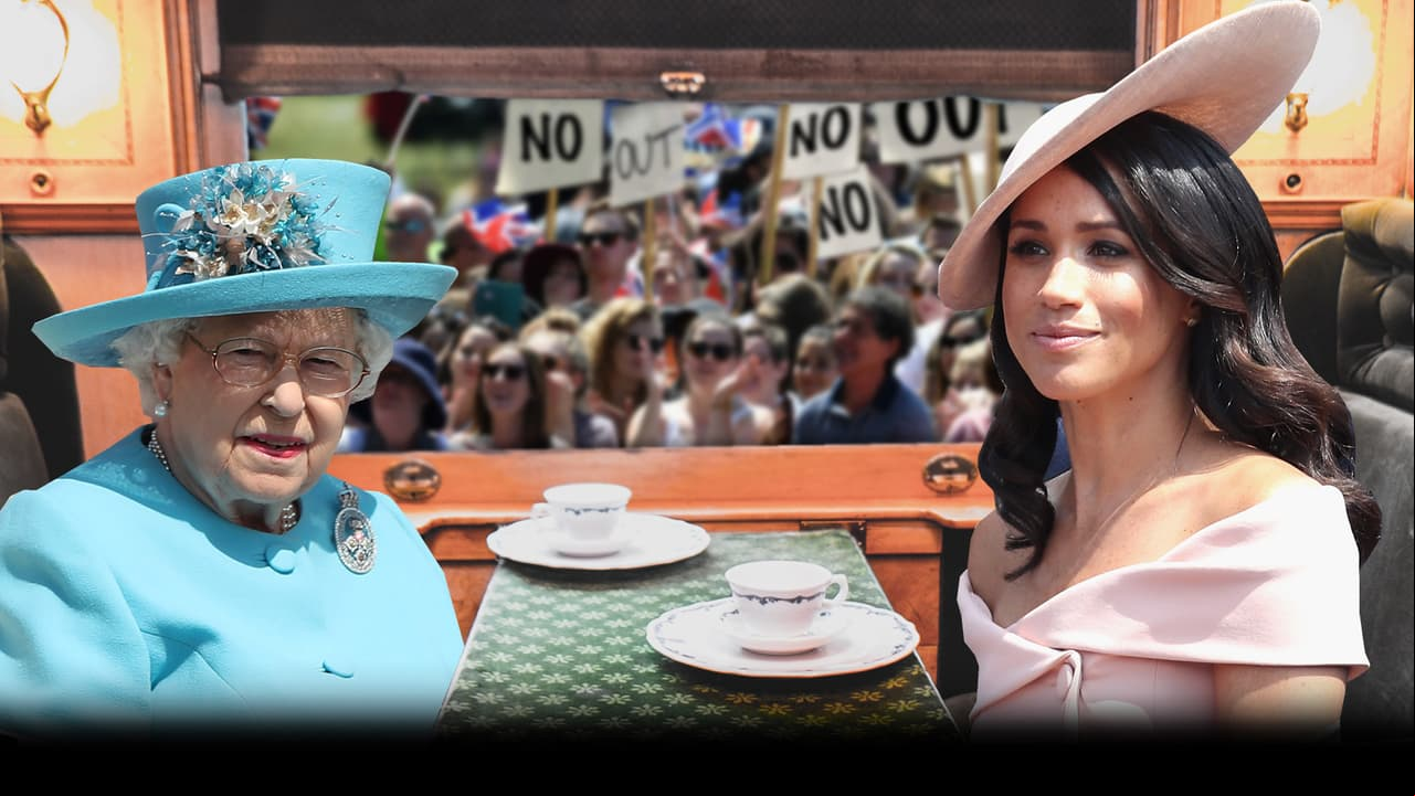 Meghan Markle y su hijo Archie hablaron con la reina Isabel II tras la muerte del príncipe Philip