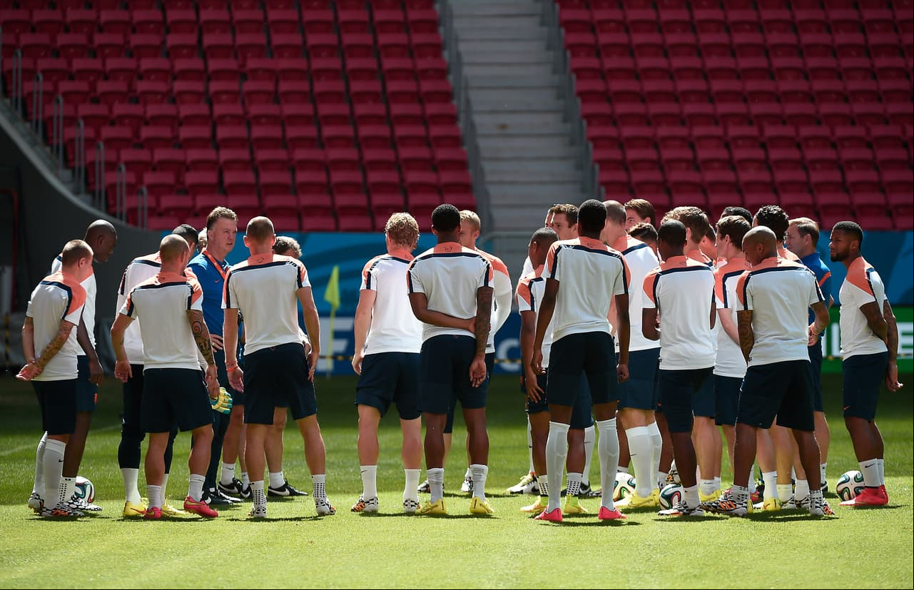Van Gaal pasará a la historia en los mundiaes por ser el primer técnico en haber usado a los 23 jugadores de la nómina inscrita en el certamen.