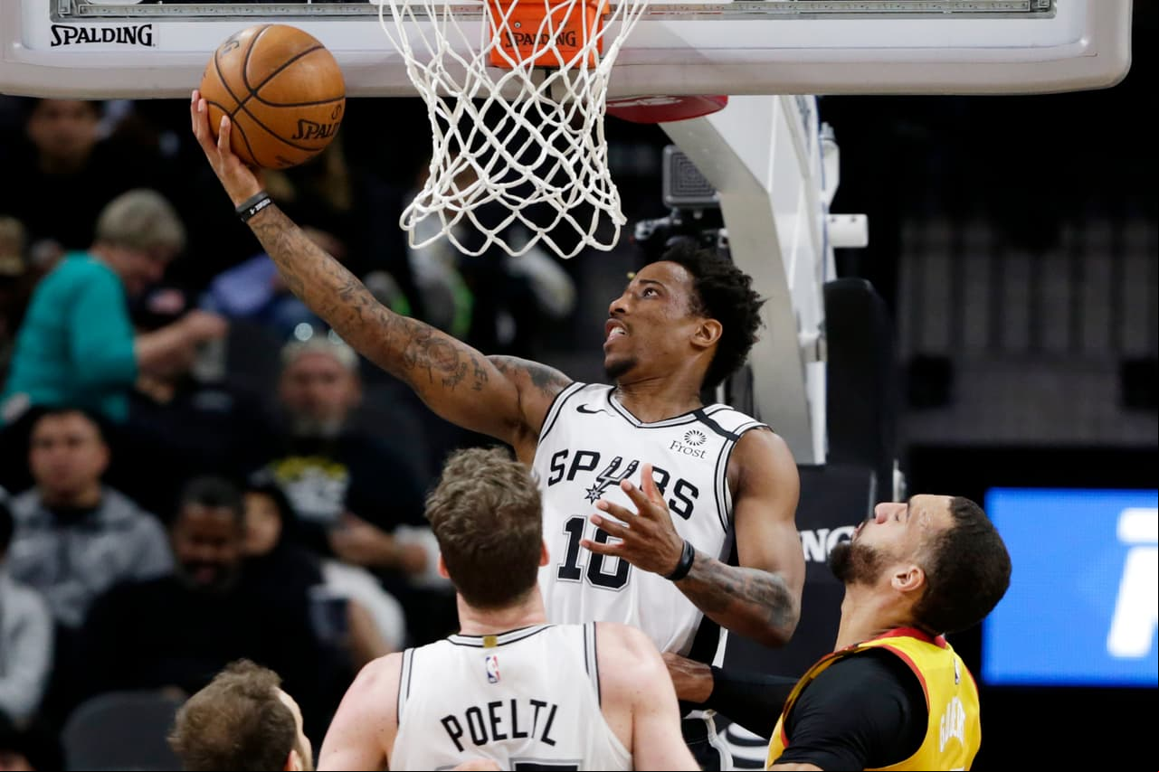 San Antonio Spurs 127-120 Utah Jazz