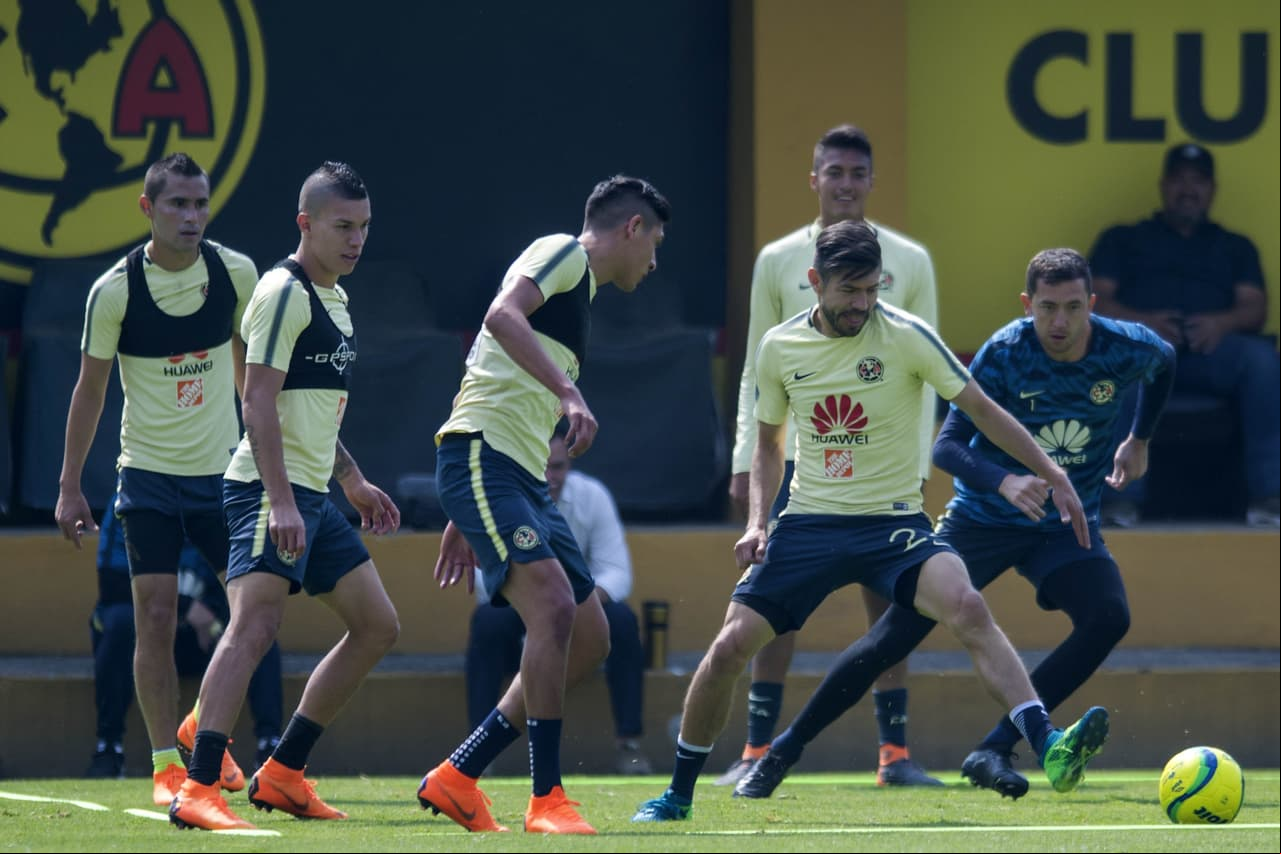 América enfrentará a Pumas en cuartos de final de la Liguilla del Clausura 2018, Clásico Capitalino en el que será visitante. Por eso se prepara en medio de un ambiente de confianza y precaución.