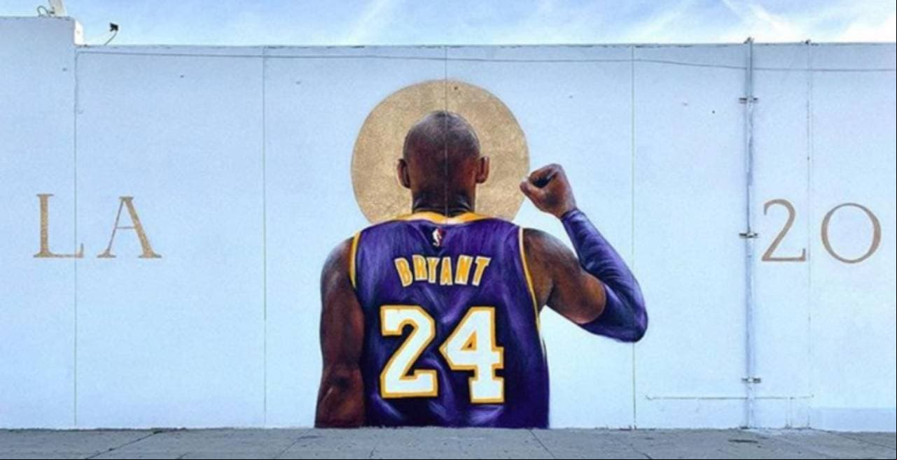 Las calles de las principales ciudades de los Estados Unidos se adornan con las asombrosas muestras de amor para la leyenda de la NBA.