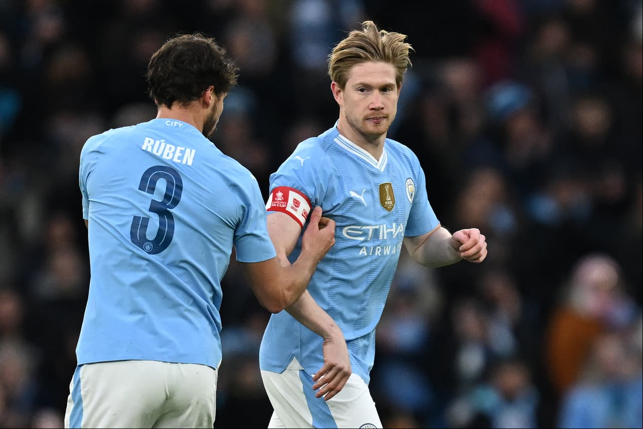 Kevin De Bruyne regresa con el City después de cinco meses lesionado