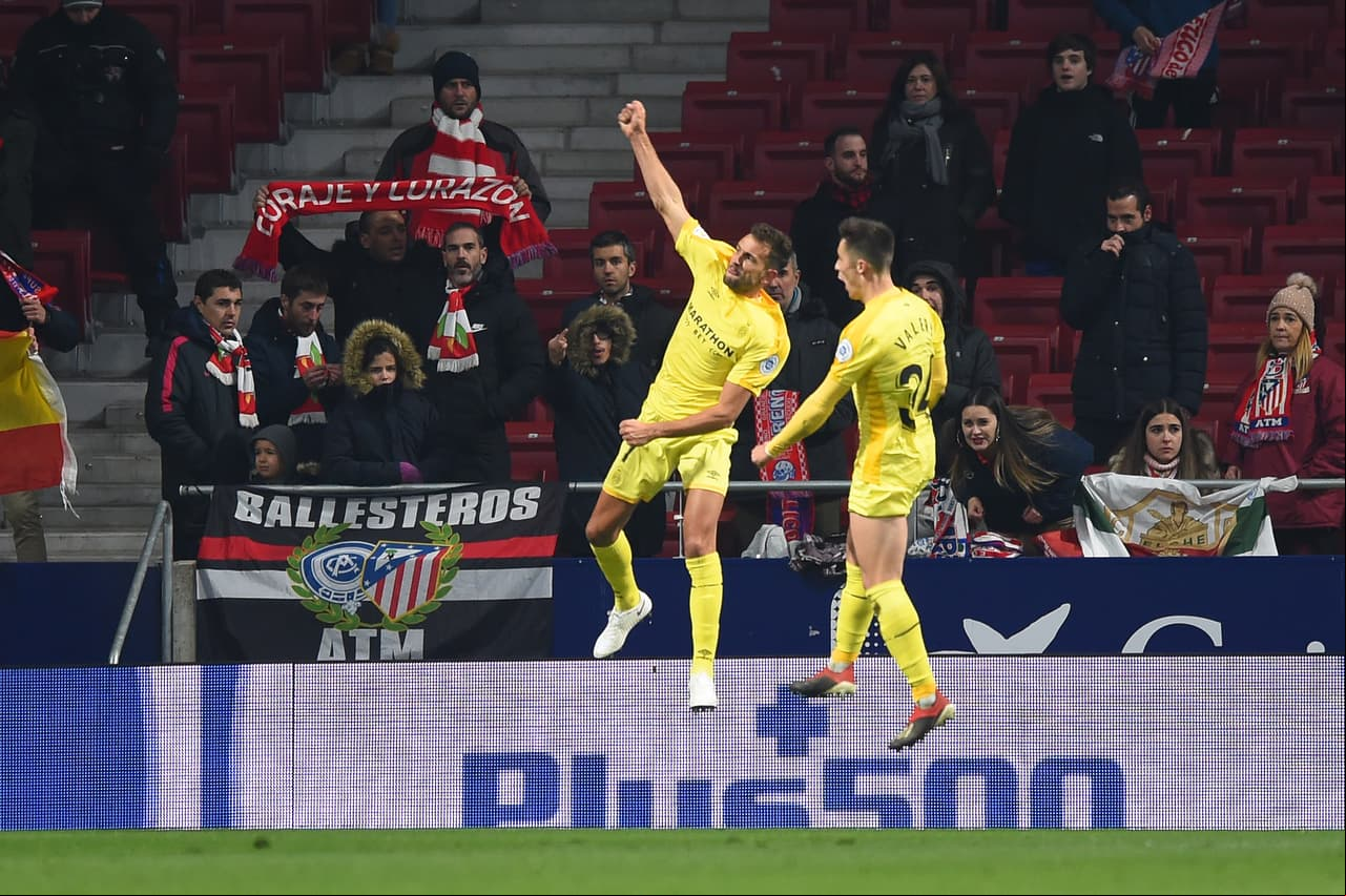 Un tremendo golazo que abría también la cuenta del ariete sudamericano en este torneo. En La Liga suma 13 más.