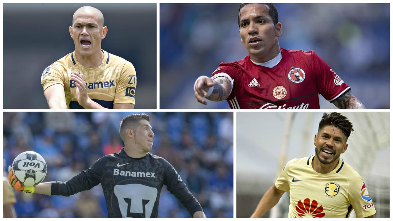 Ellos son el 11 idea, los jugadores con más puntos en lo que va del torneo Apertura 2016.