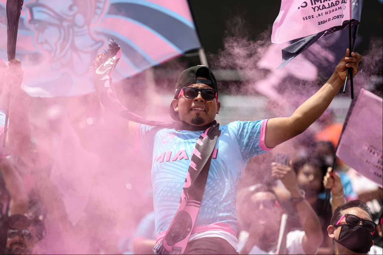El respaldo de la afición del sur de Florida siempre quedó patente en los partidos de Inter Miami CF.