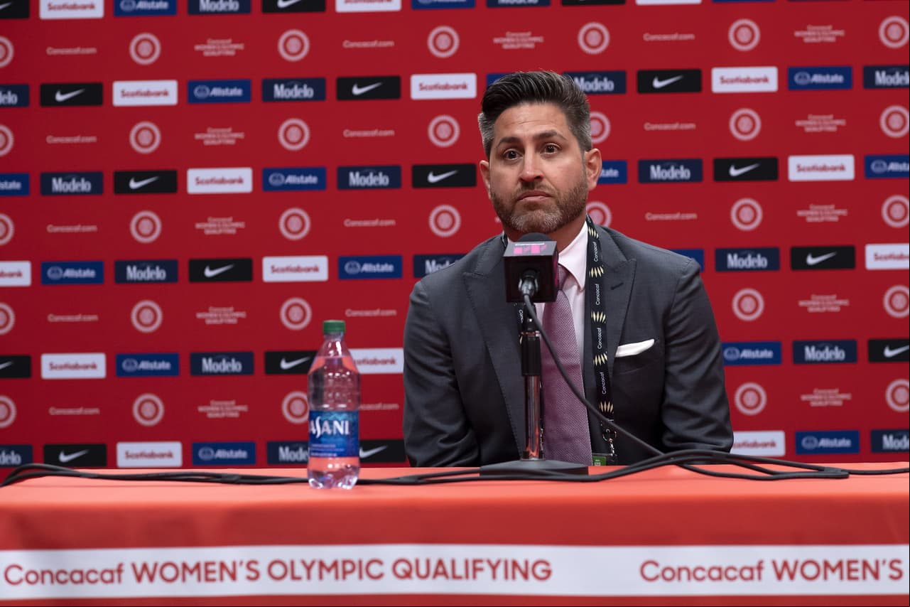 Christopher Cuéllar, técnico de la Selección Mexicana.
