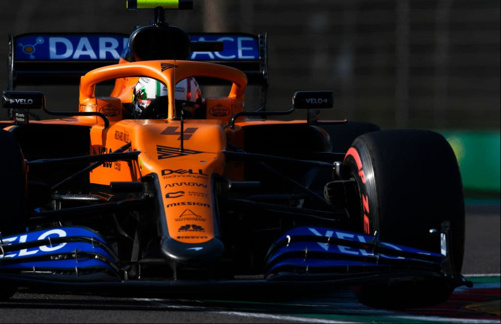 Norris | Bottas, Hamilton, Verstappen, Gasly, Ricciardo, Albon, Leclerc, Kvyat, Norris y Sainz, completan los primeros diez de la parrilla. Sergio Pérez iniciará como decimoprimero y su coequipero, Stroll, arrancará decimoquinto.