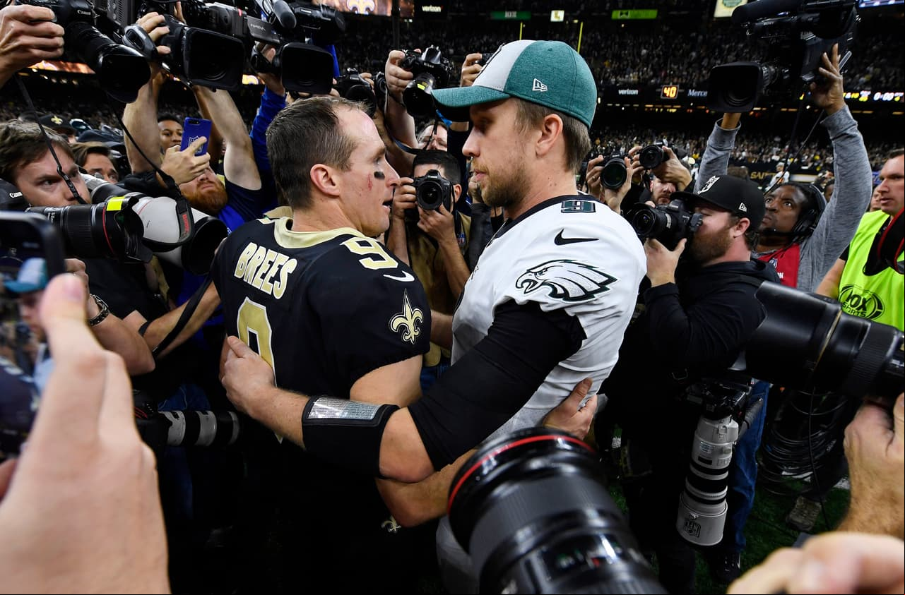 Los Saints son el sexto equipo, desde 1940, en perder por 14 puntos al final del primer cuarto y remontar para conquistar el triunfo en los Playoffs.