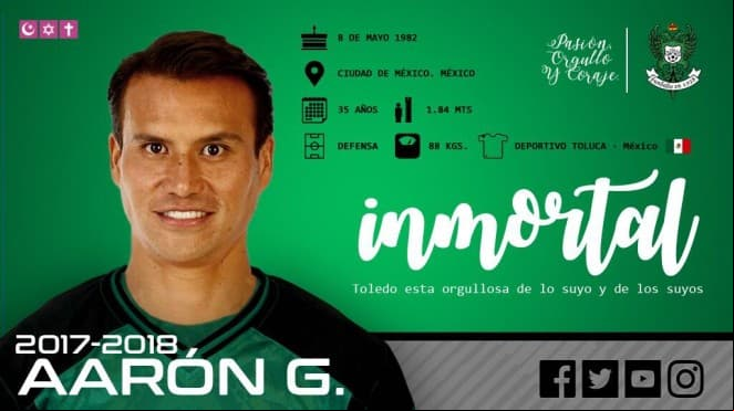 Aarón Galindo jugará en el Toledo de España