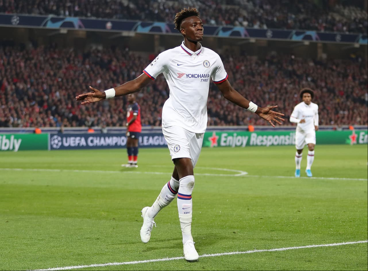 Lille 1-2 Chelsea. Osimhen marcó para el Lille; Abraham y Willian para los de Lampard.