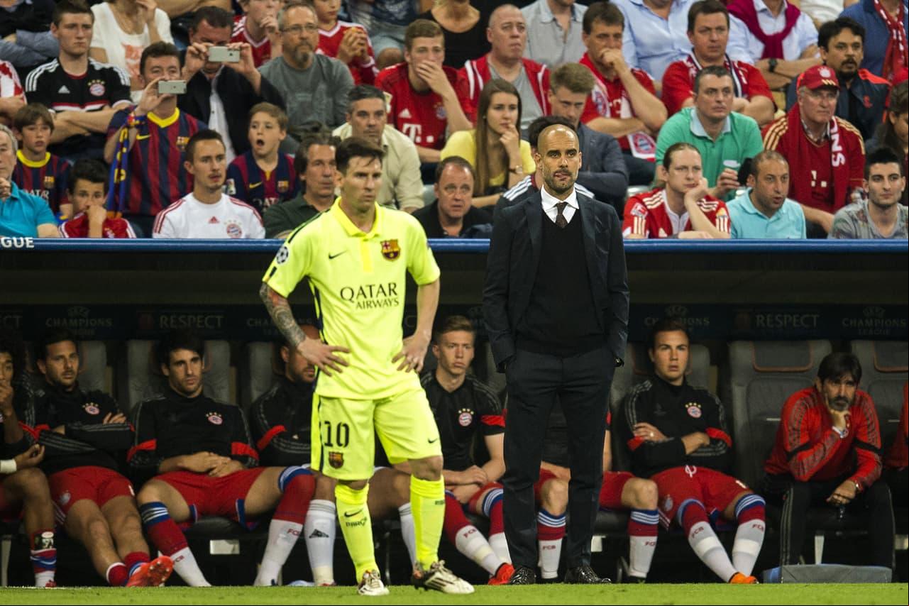 El Manchester City invertirá fuerte por fichar a Guardiola y Messi, según prensa inglesa