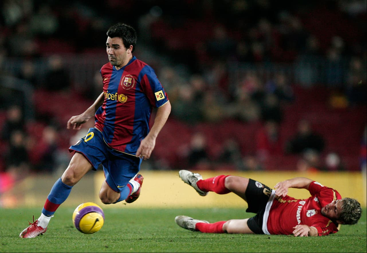 Deco duró 4 temporadas en Barcelona y es recordado como una gran figura del Barcelona de Frank Rijkaard.