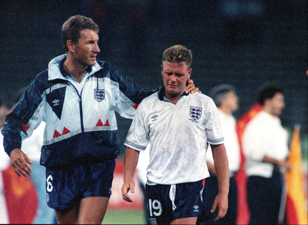 Durante la copa del Mundo del 1990 se convirtió en un ícono nacional de Inglaterra, aquí fue donde nació la ‘Gazzamanía’.