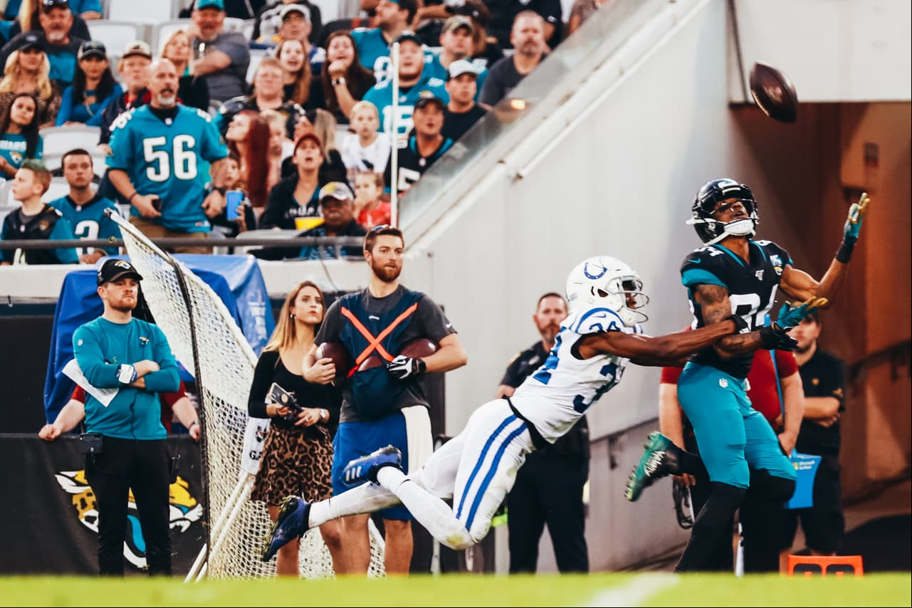 Jacksonville Jaguars 
<b>38-20</b> Indianapolis Colts