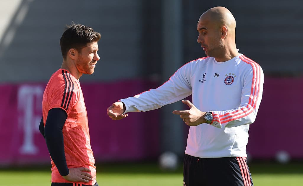 Guardiola se rinde en elogios a Xabi Alonso y su trabajo como entrenador