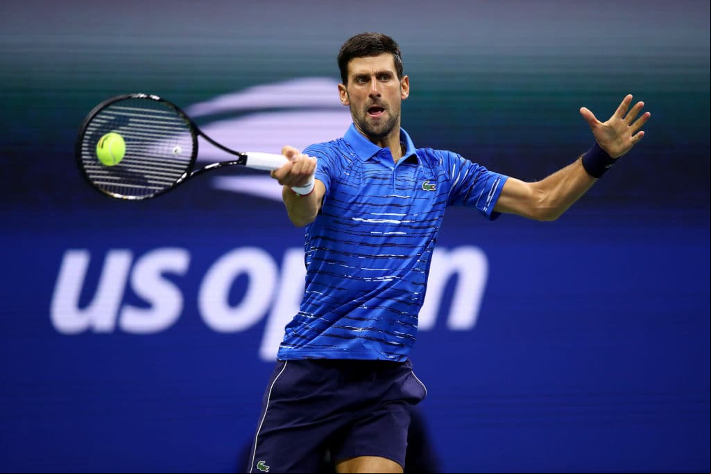 El tenista serbio transitó a la tercera ronda del US Open al eliminar al argentino Juan Londero.