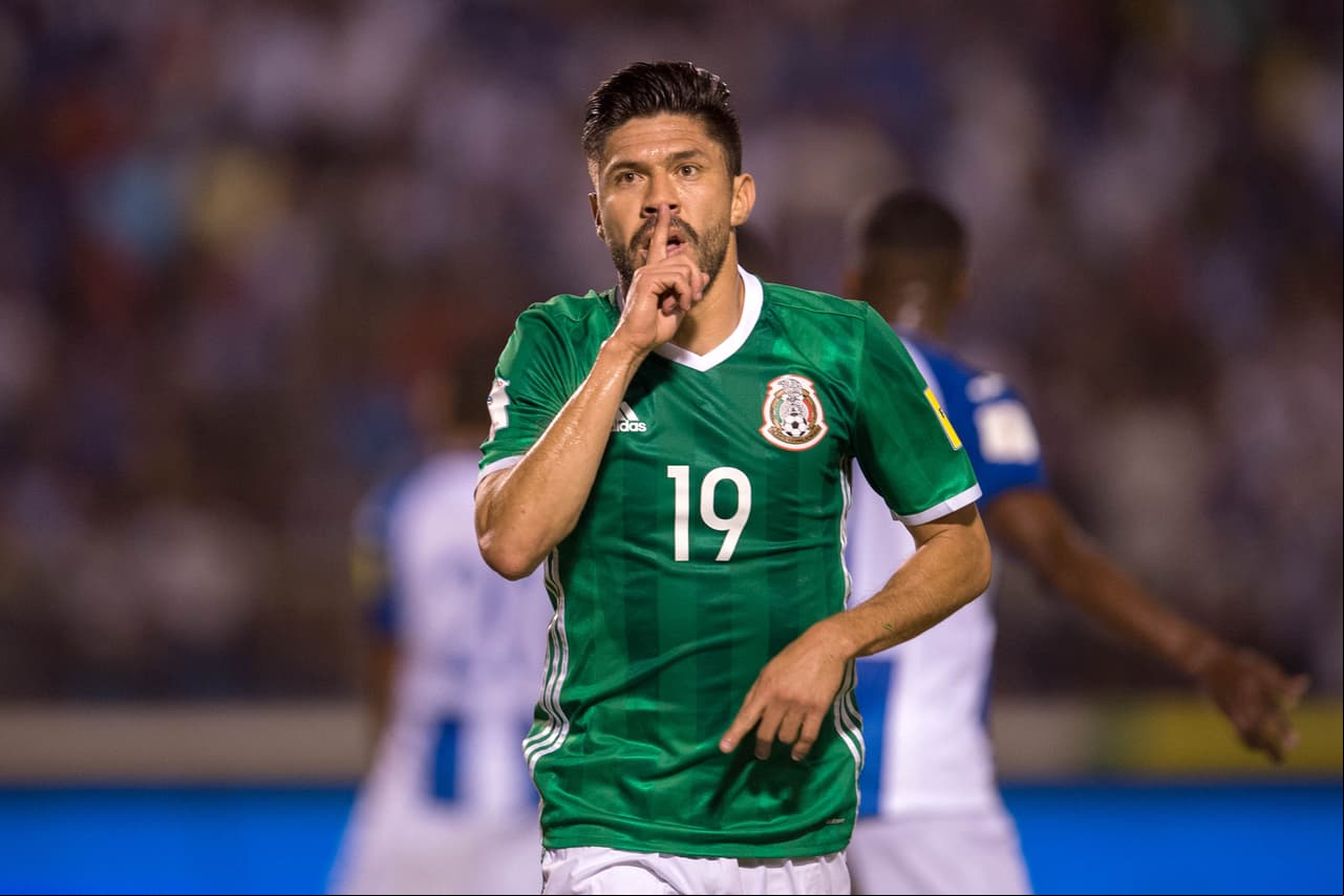 Allí también se encuentra 
<b>Oribe Peralta,</b> quien ha convertido en los partidos ante Jamaica (Copa América Centenario), Panamá (Eliminatorias), Nueva Zelanda (Confederaciones) y Honduras (Eliminatorias).