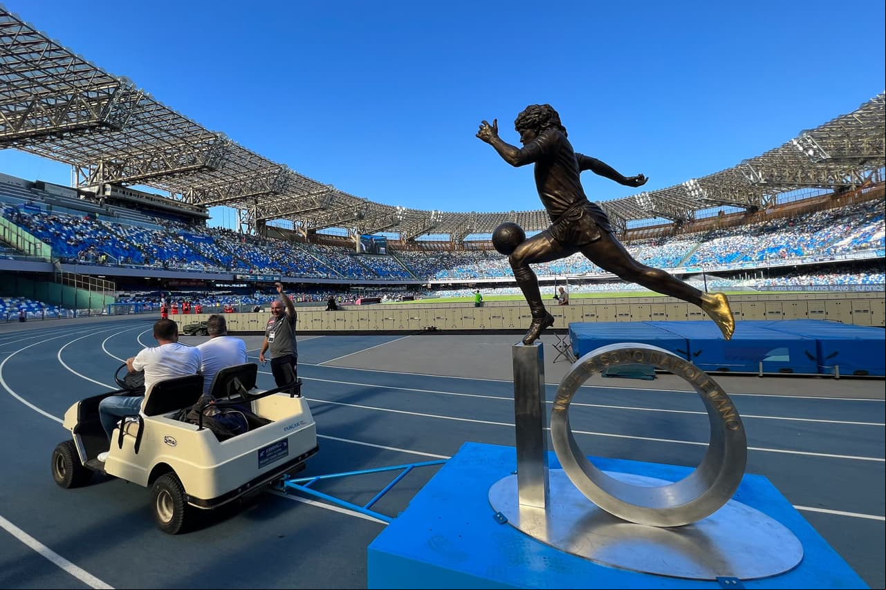 El Napoli felicitó a Diego Maradona, quien hoy cumpliría 62 años