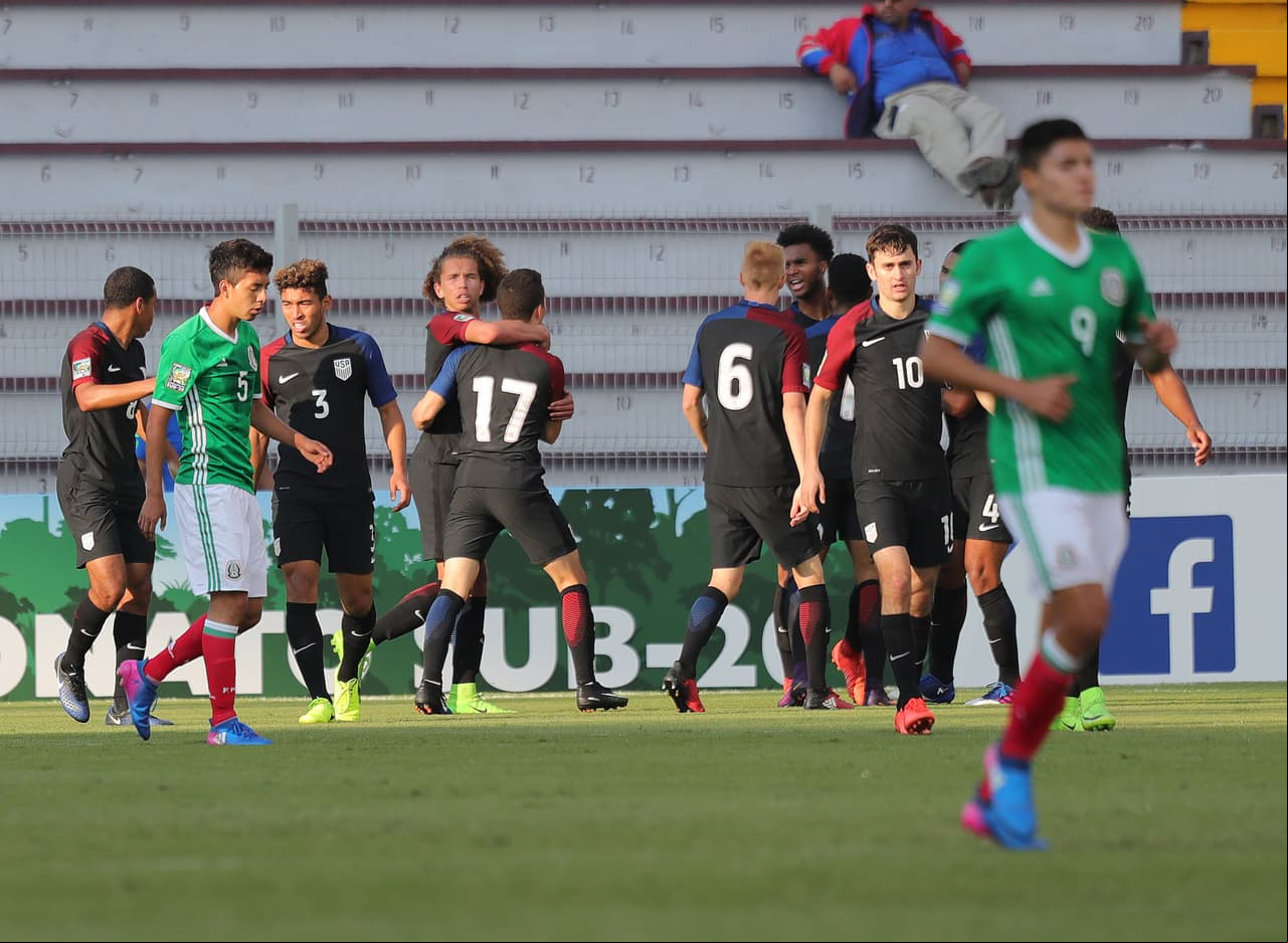 Estados Unidos sorprendió a México 1-0 en el Premundial Sub 20