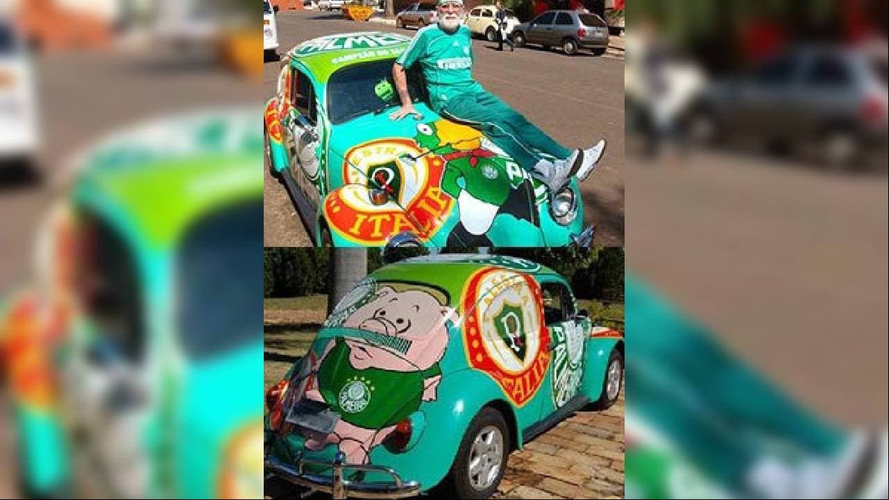 El escarabajo, fiel escudero de la hinchada.