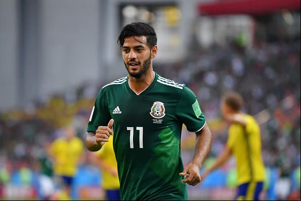 5. Carlos Vela, de Los Angeles Futbol Club aparece en el último lugar del Top 5 con 1,3 millones de seguidores.