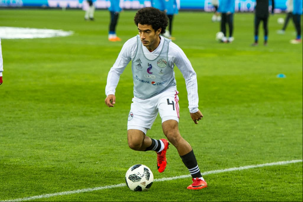 Un viejo conocido de la afición de Los Ángeles, con el LAFC, Omar Gaber. El defensa egipcio se prepara a conciencia para el desafío de este viernes ante una selección con historia como la uruguaya.