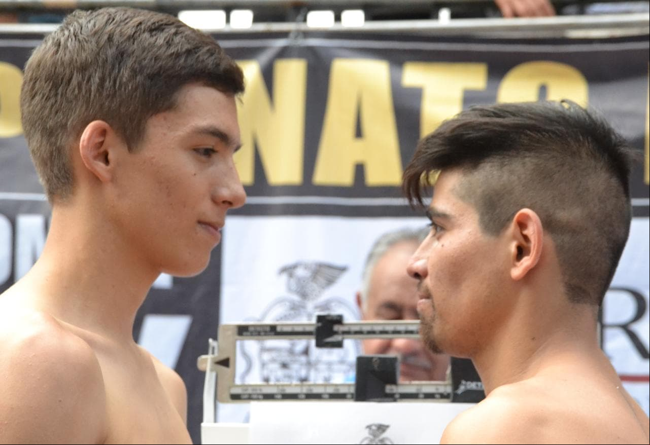 Listo el combate tras la ceremonia de pesaje con tres peleas de pronóstico reservado.